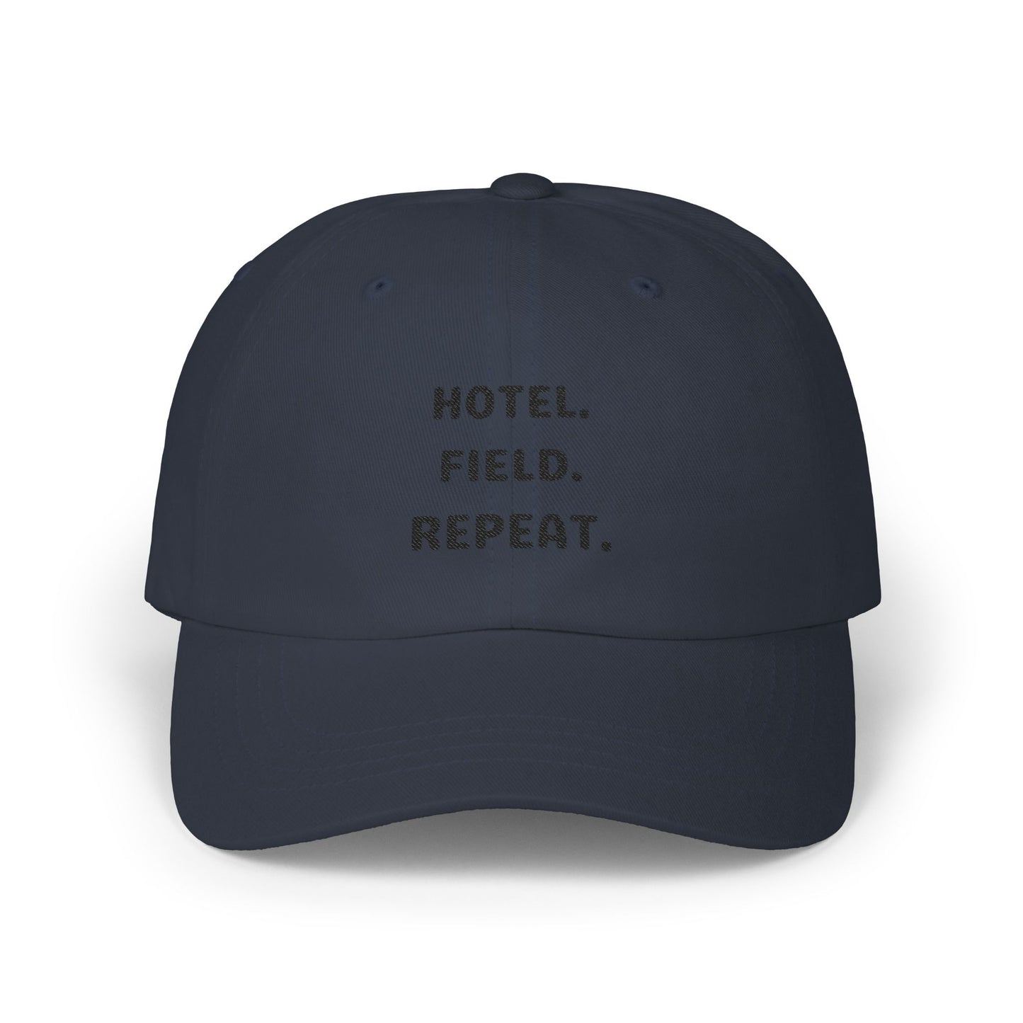 Hotel. Field. Repeat. Hat | Classic Cap