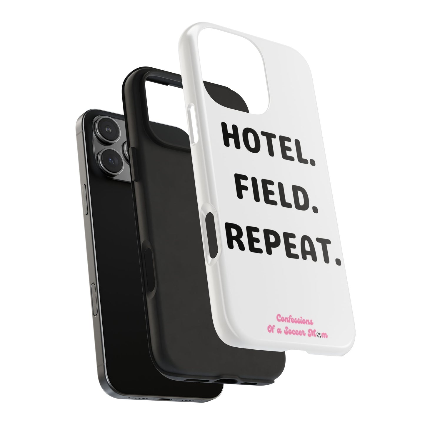 Hotel. Field. Repeat Phone Case