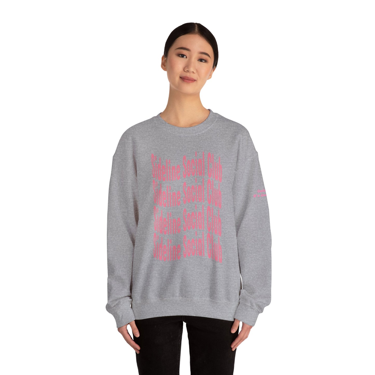 Sideline Social Club Crewneck | Unisex Heavy Blend™ Crewneck Sweatshirt