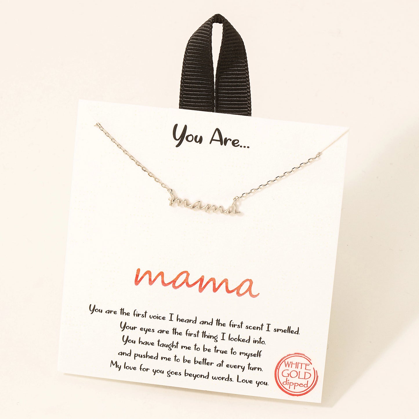 Mama Necklace | Gold or Silver